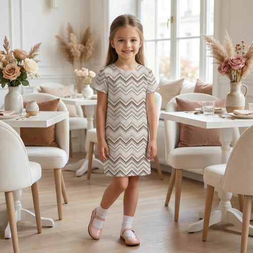 Girls’ Dress DR020 by My Li..
