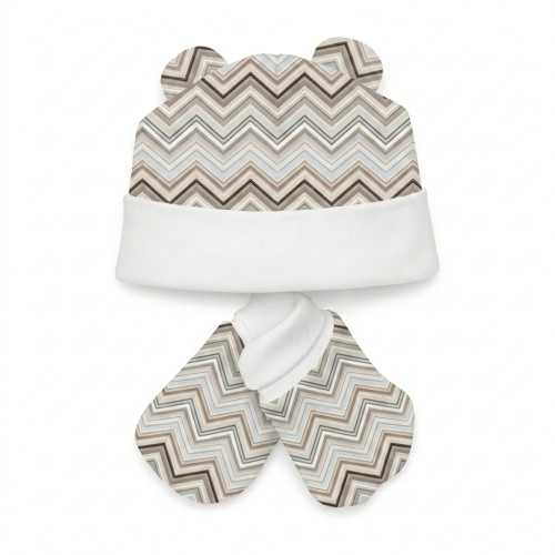 Hat and Mittens Set010 Zig ..
