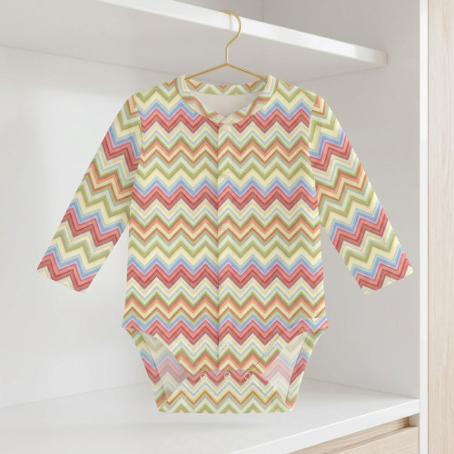 Printed Long-Sleeve Front F..