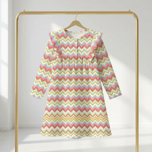 Charming Long-Sleeved Night..