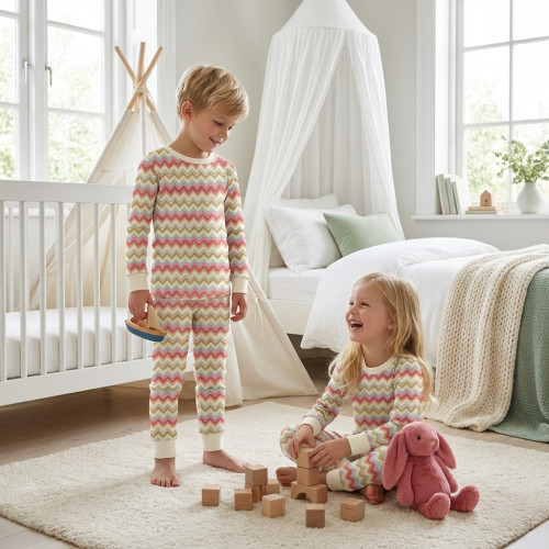 Pyjama long sleeve 100% org..