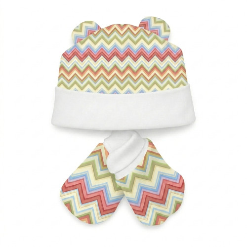Hat and Mittens Set010 ZIG ..