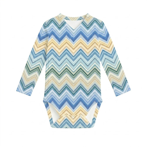 Printed Long-Sleeve Kimono ..