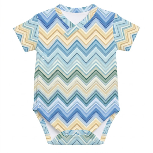 Printed Short-Sleeve Kimono..