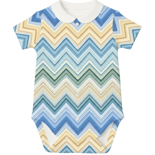Printed Short-Sleeve Front ..