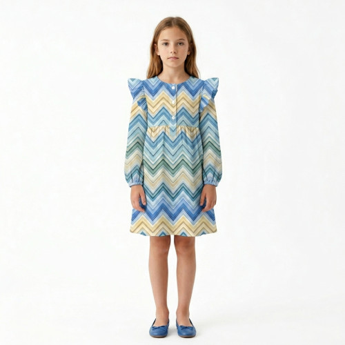Charming Long-Sleeved Night..