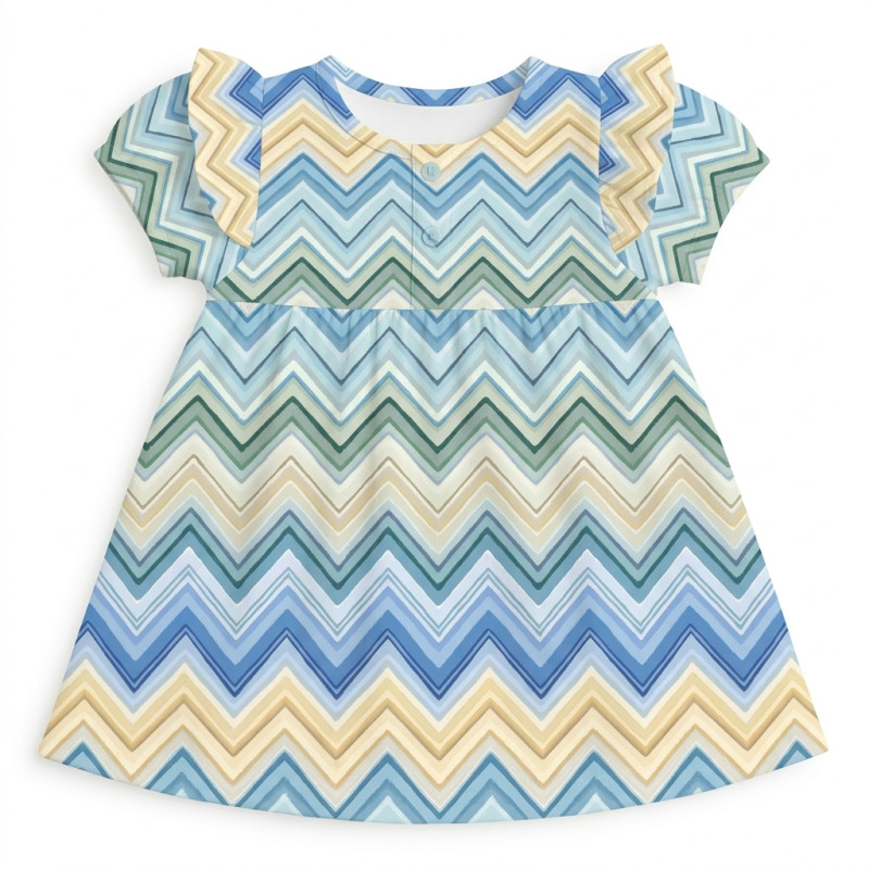 Supima Cotton Night Dress with Ruffle DR019 ZIG ZAG JEANS