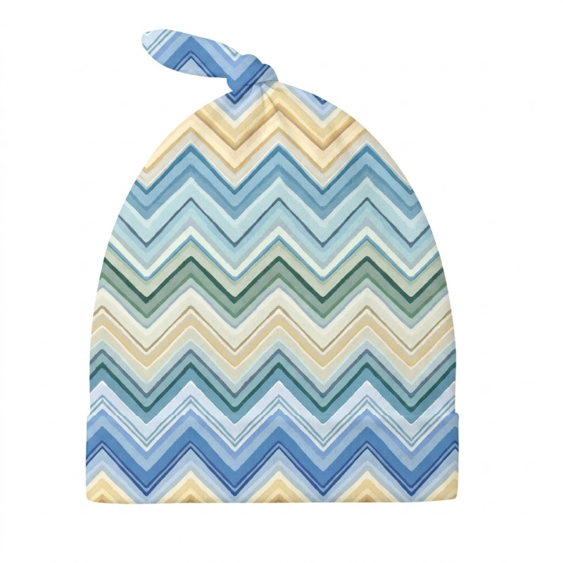 Supima Cotton Layette Hat with Knot H003 ZIG ZAG JEANS Supima Cotton Layette Hat with Knot H003 ZIG ZAG JEANS