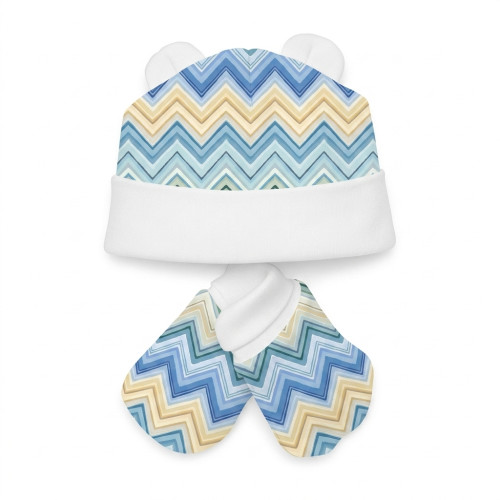 Hat and Mittens Set010 ZIG ..