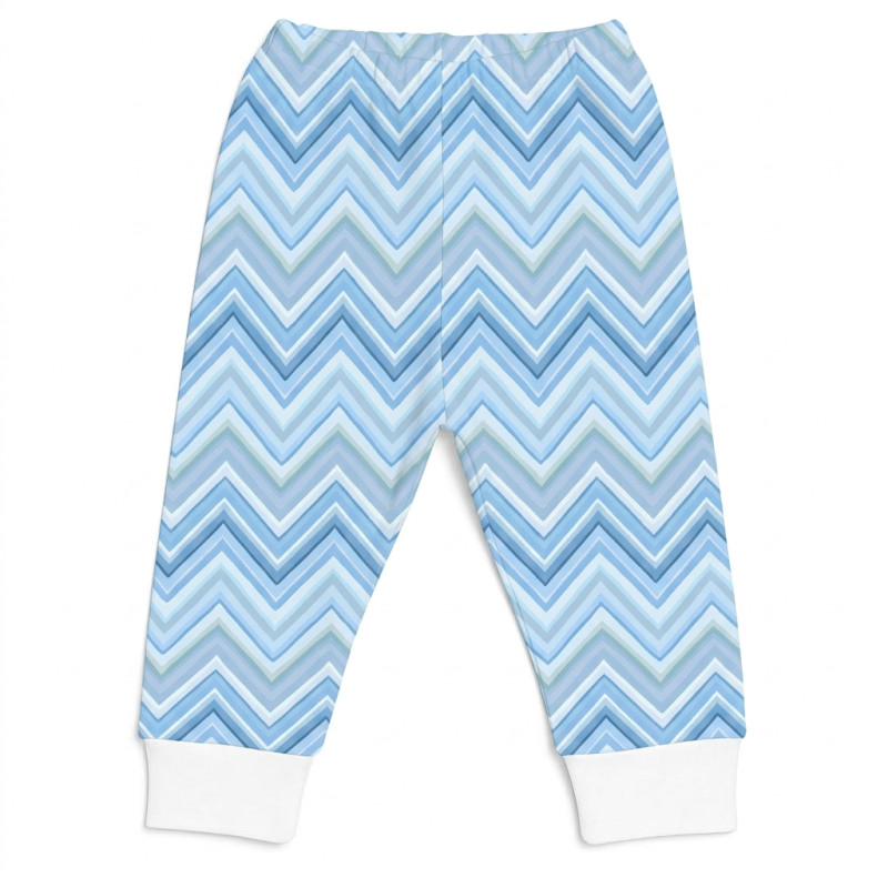 Cotton Baby Joggers BR001 ZIG ZAG OCEAN