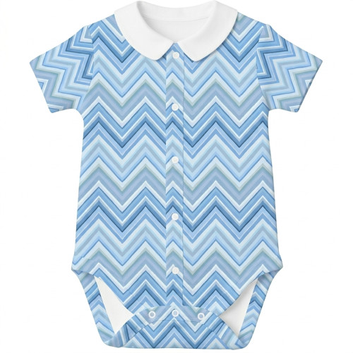Printed Short-Sleeve Front ..