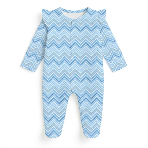 Babygrow with ruffles 100% ..