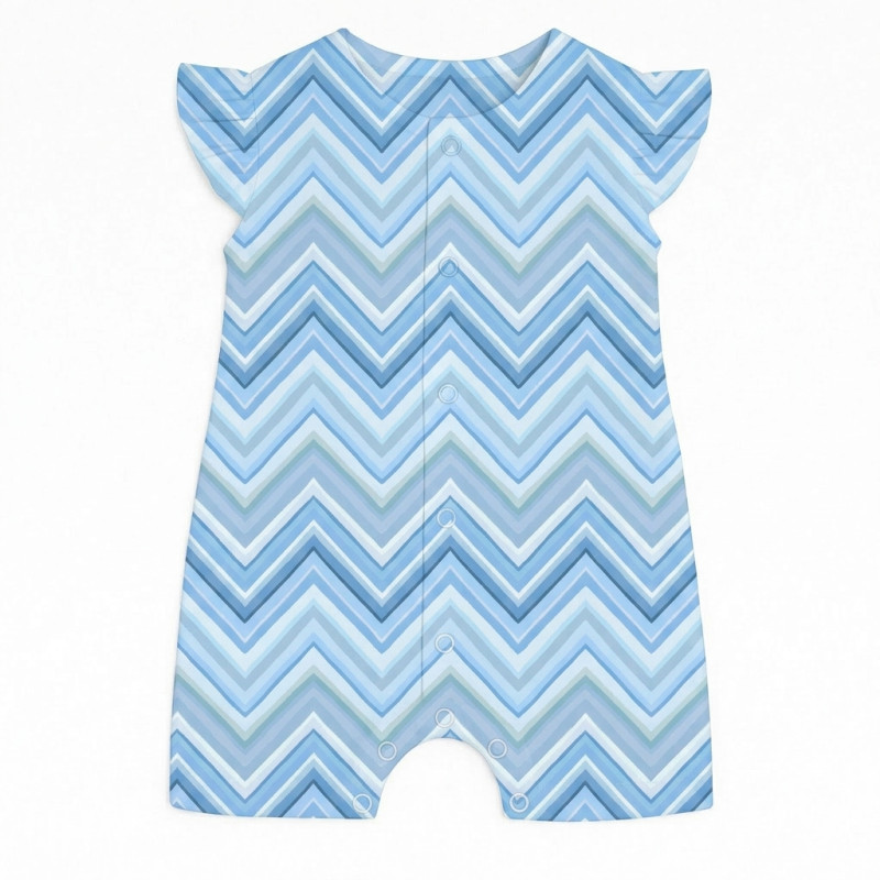 Песочник из хлопка Supima с крылышками R007 ZIG ZAG OCEAN Песочник из хлопка Supima с крылышками R007 ZIG ZAG OCEAN