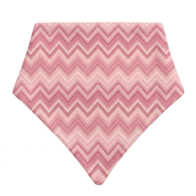 Triangle Bandana Bib for Babies Bib001 ZIG ZAG POWDER Triangle Bandana Bib for Babies Bib001 ZIG ZAG POWDER