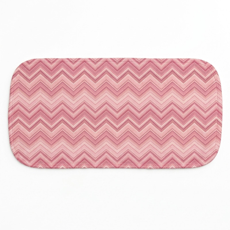 Мусліновий слюнявчик BB009 – органічна бавовна Supima ZIG ZAG POWDER