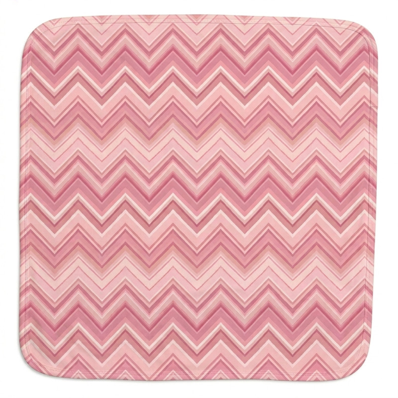 Two-Layer Baby Blanket BL001 ZIG ZAG POWDER Two-Layer Baby Blanket BL001 ZIG ZAG POWDER