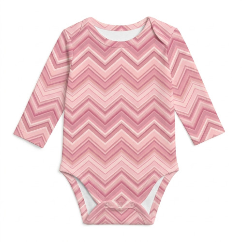 Printed Long-Sleeved Bodyve..