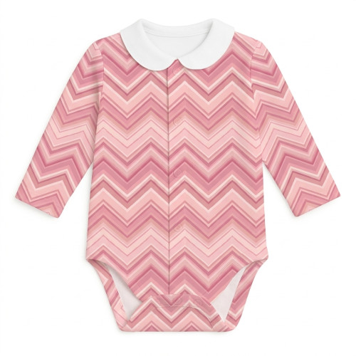 Printed Long-Sleeve Front F..