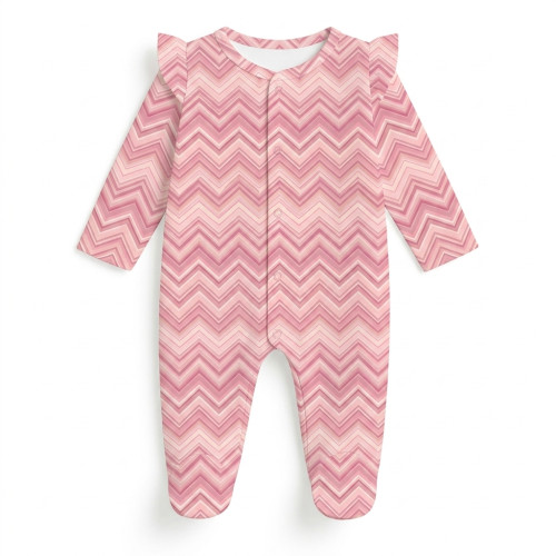 Babygrow with ruffles 100% ..