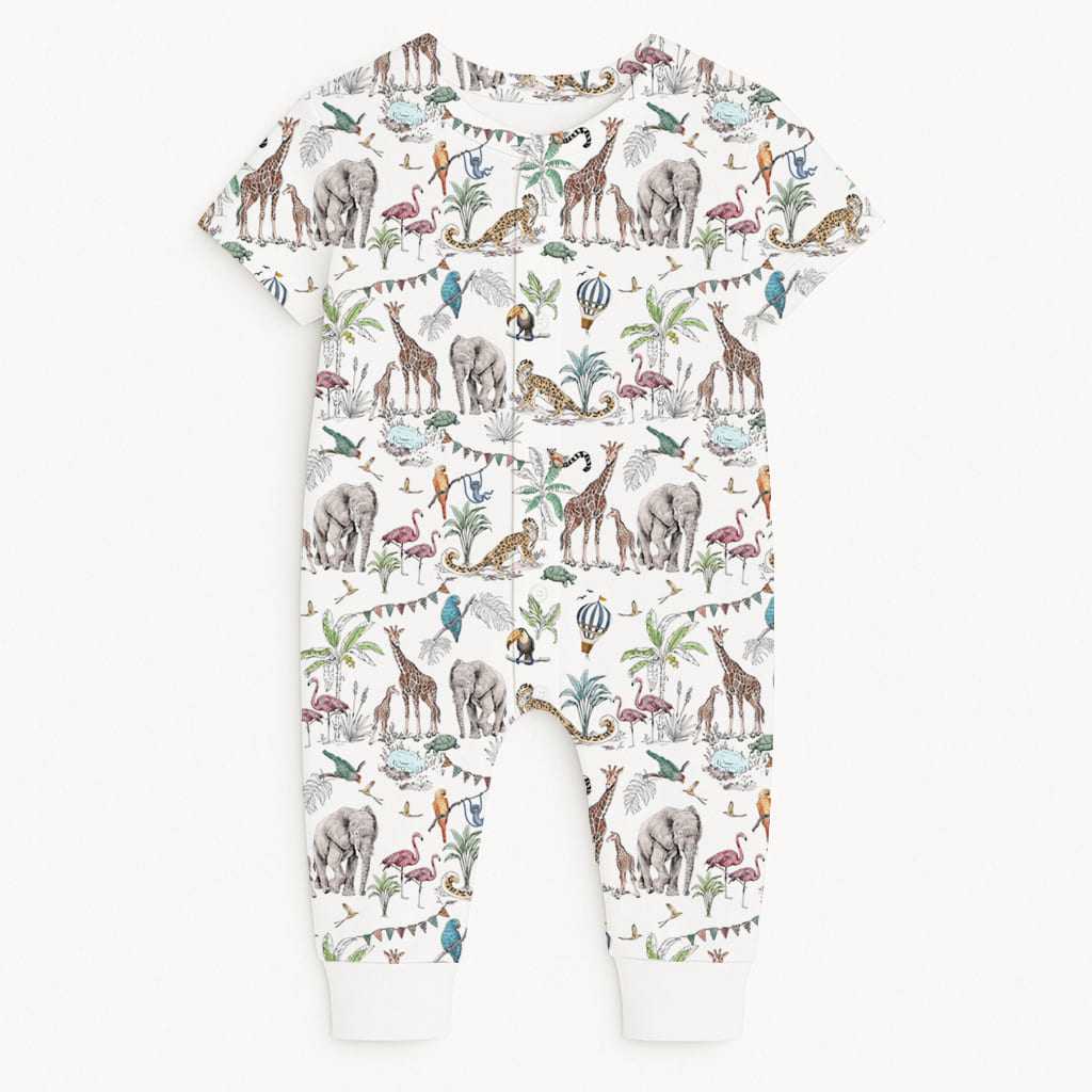 Romper Short sleeve K061 MADAGASKAR Romper Short sleeve K061 MADAGASKAR