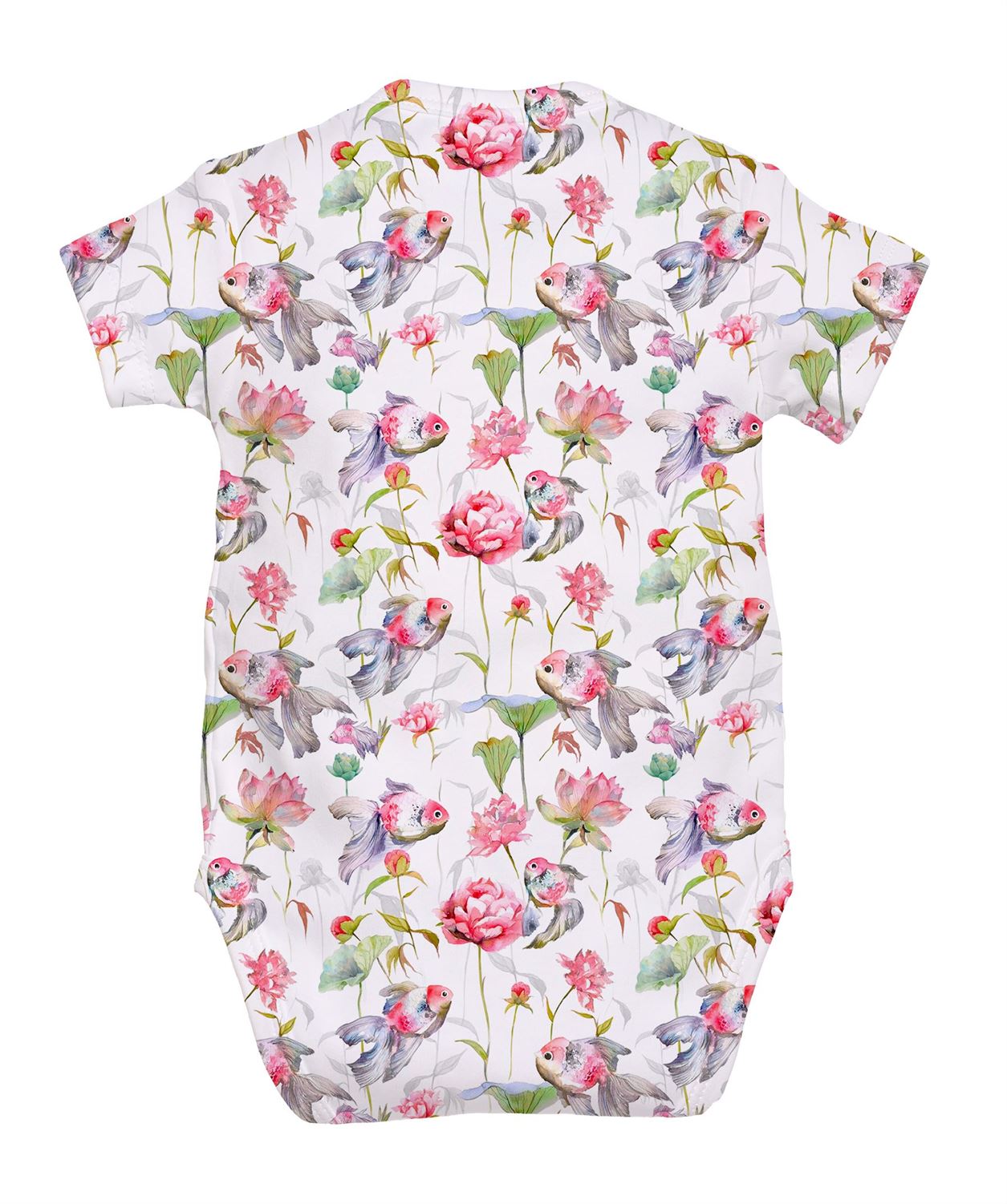 Боді Kimono з кортким рукавом для немовлят BSHL004 Боді Kimono з кортким рукавом для немовлят BSHL004